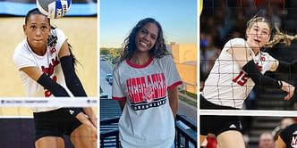 “Lovers” - Harper Murray, Andi Jackson and other Nebraska volleyball players react to Skyler Pierce’s highlights from ‘ski night’