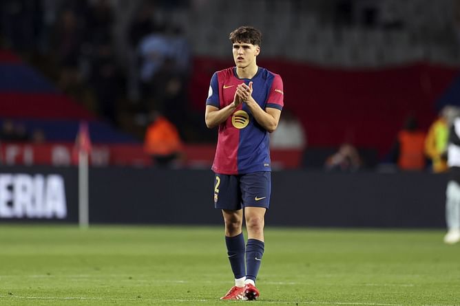 Pau Cubarsi makes Barcelona history after scoring in 4-4 draw against Atletico Madrid