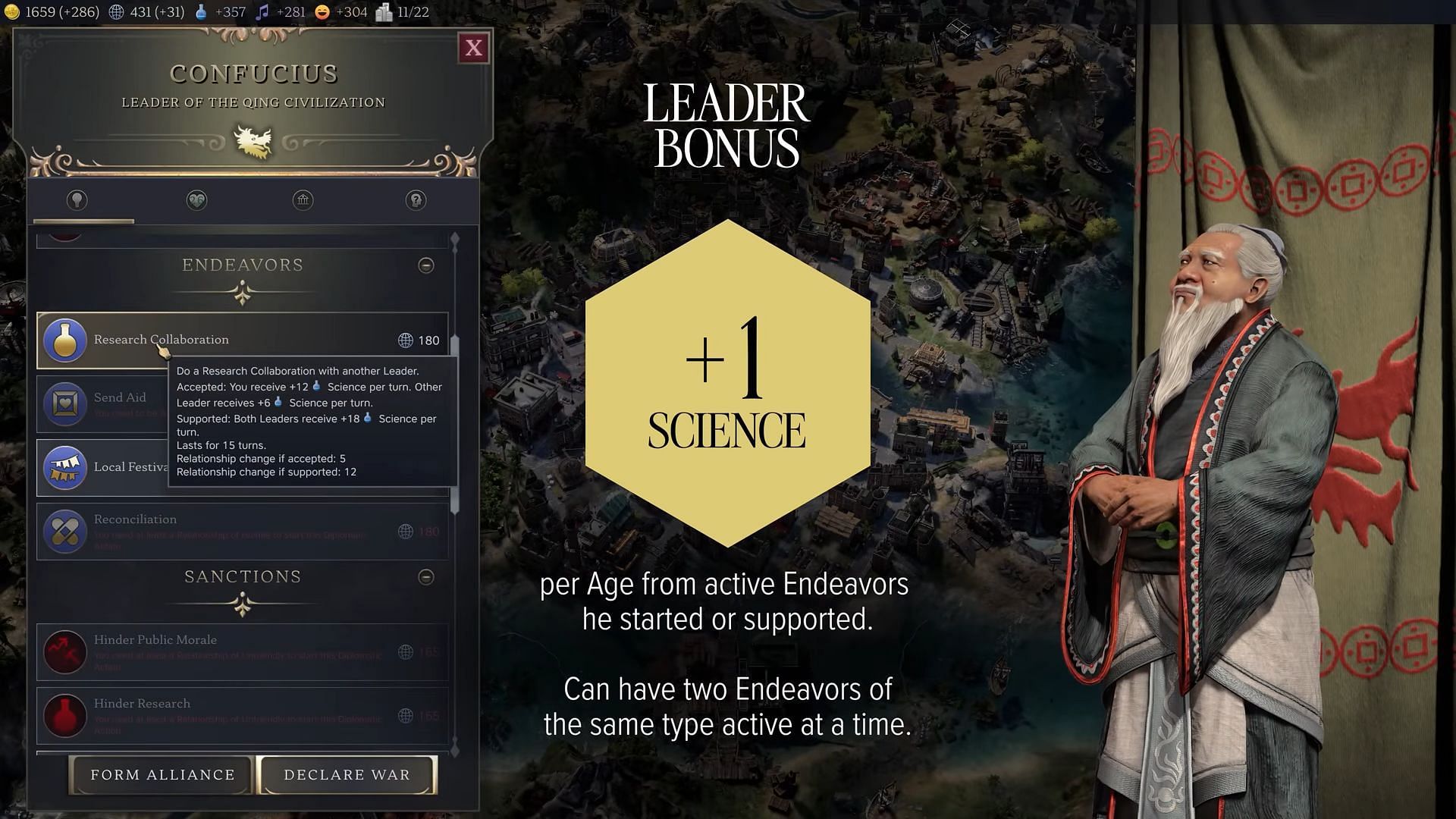 Science plays a crucial role in unlocking tech faster (Image via 2K|| YouTube/@Sid Meier&#039;s Civilization)