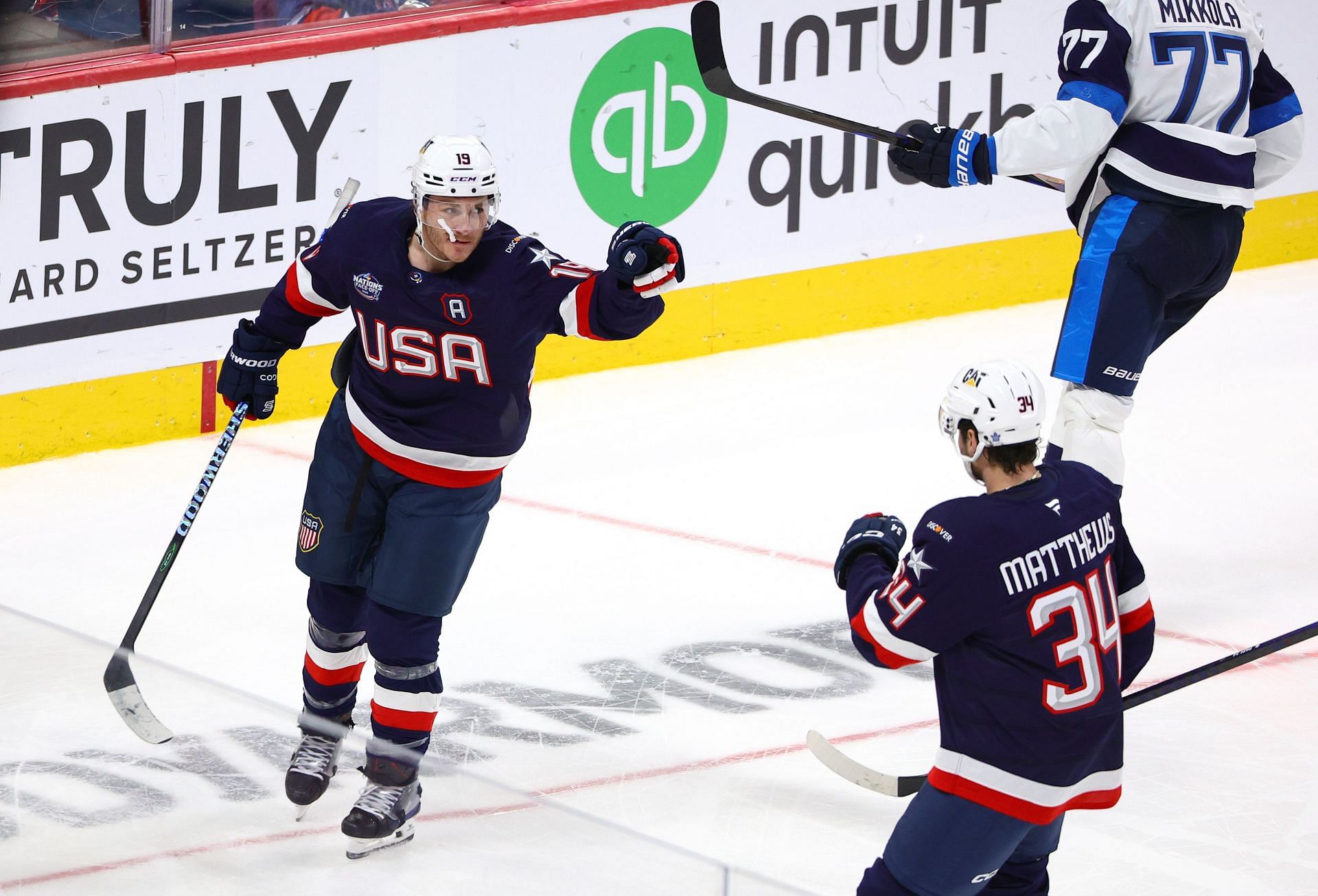 NHL 4 Nations Face-Off - United States v Finland - Source: Getty