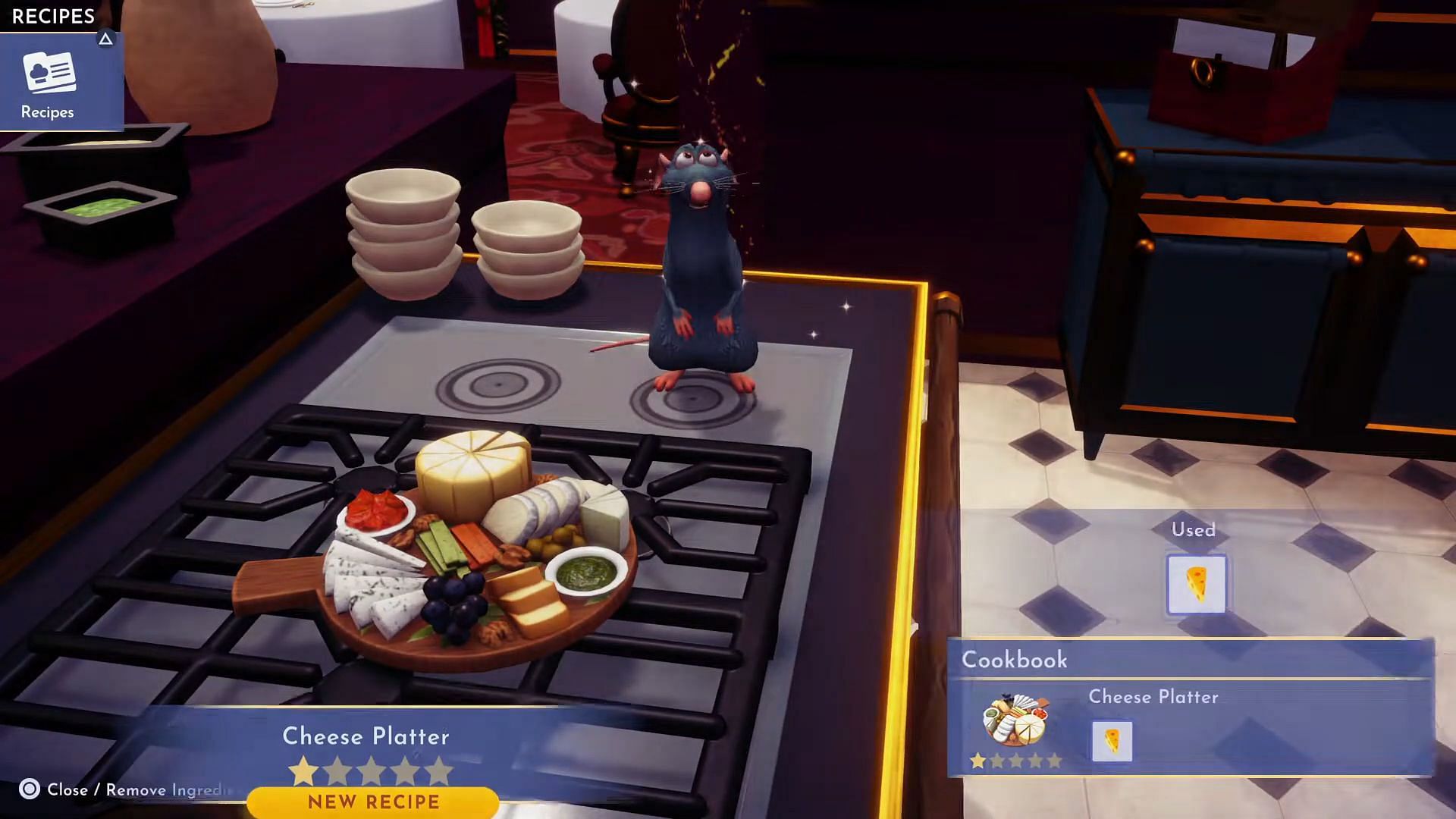 Cheese Platter (Image via Gameloft || YouTube/Greymane Gaming)