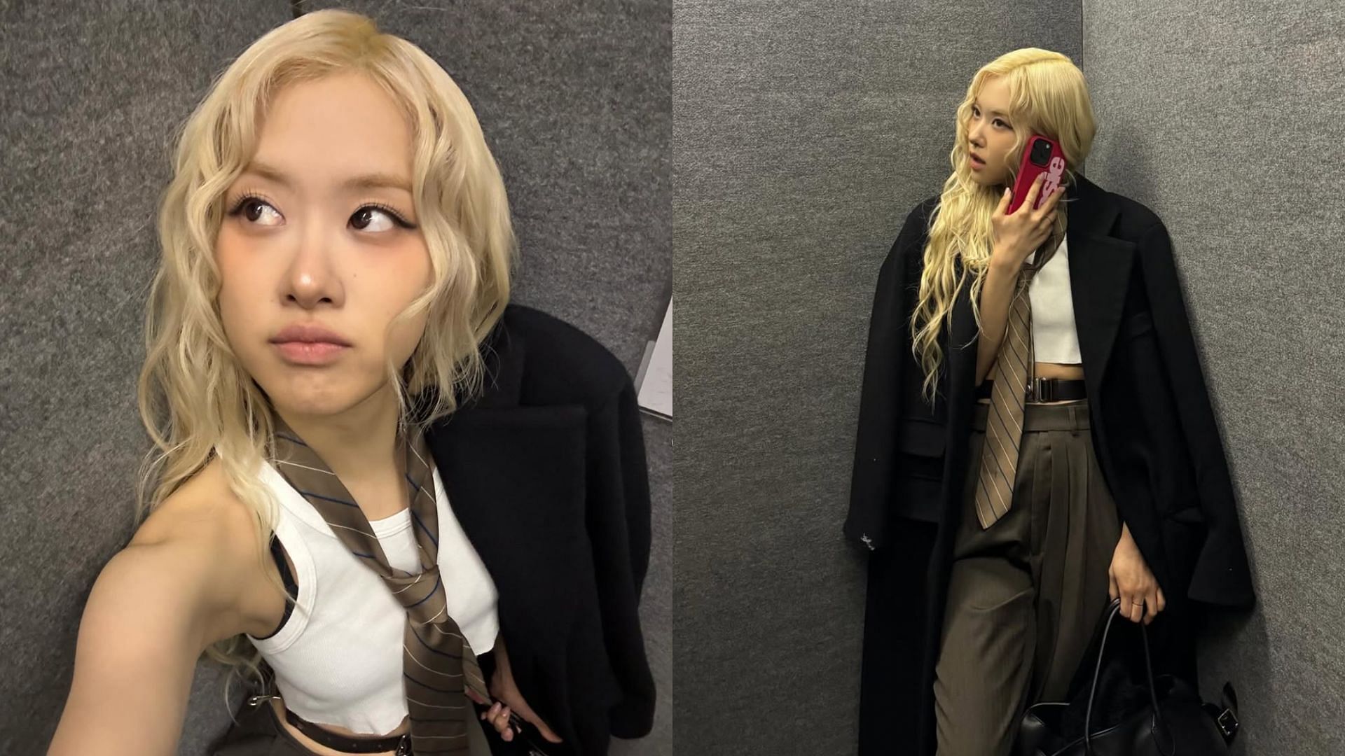 BLACKPINK Ros&eacute; reveals the dark side of being a global star. (Images via Instagram/@roses_are_rosie)