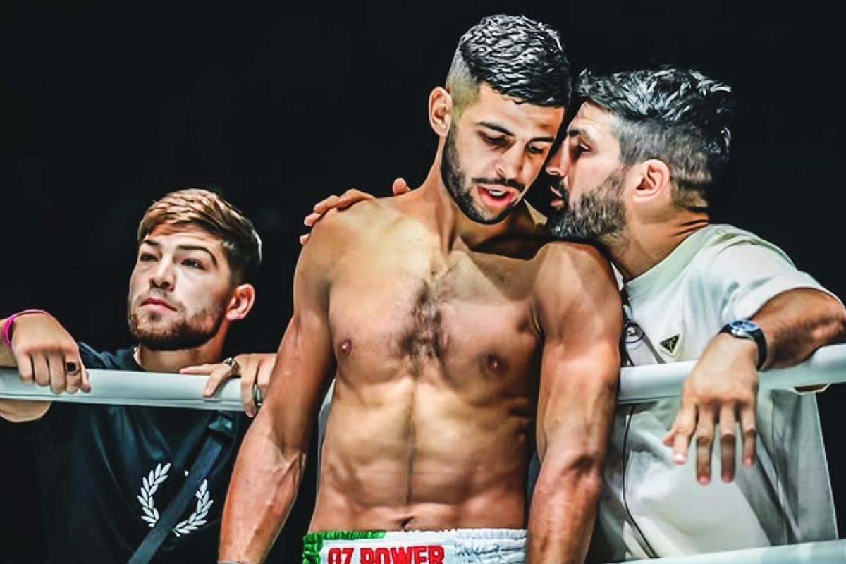 Ellis Badr Barboza  and Mohamed Younes Rabah - Photo by ONE Championship