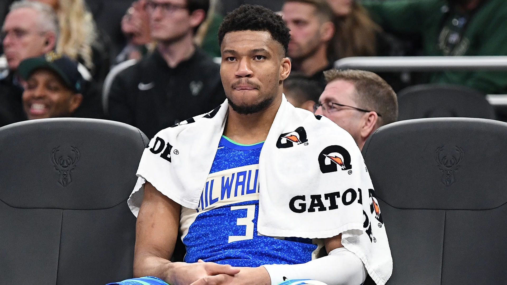 Why is Giannis Antetokounmpo not playing tonight against Thunder? (Photo: IMAGN)