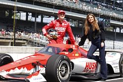 Marcus Ericsson's wife Iris gives an endearing wedding update from their dreamy Chicago trip