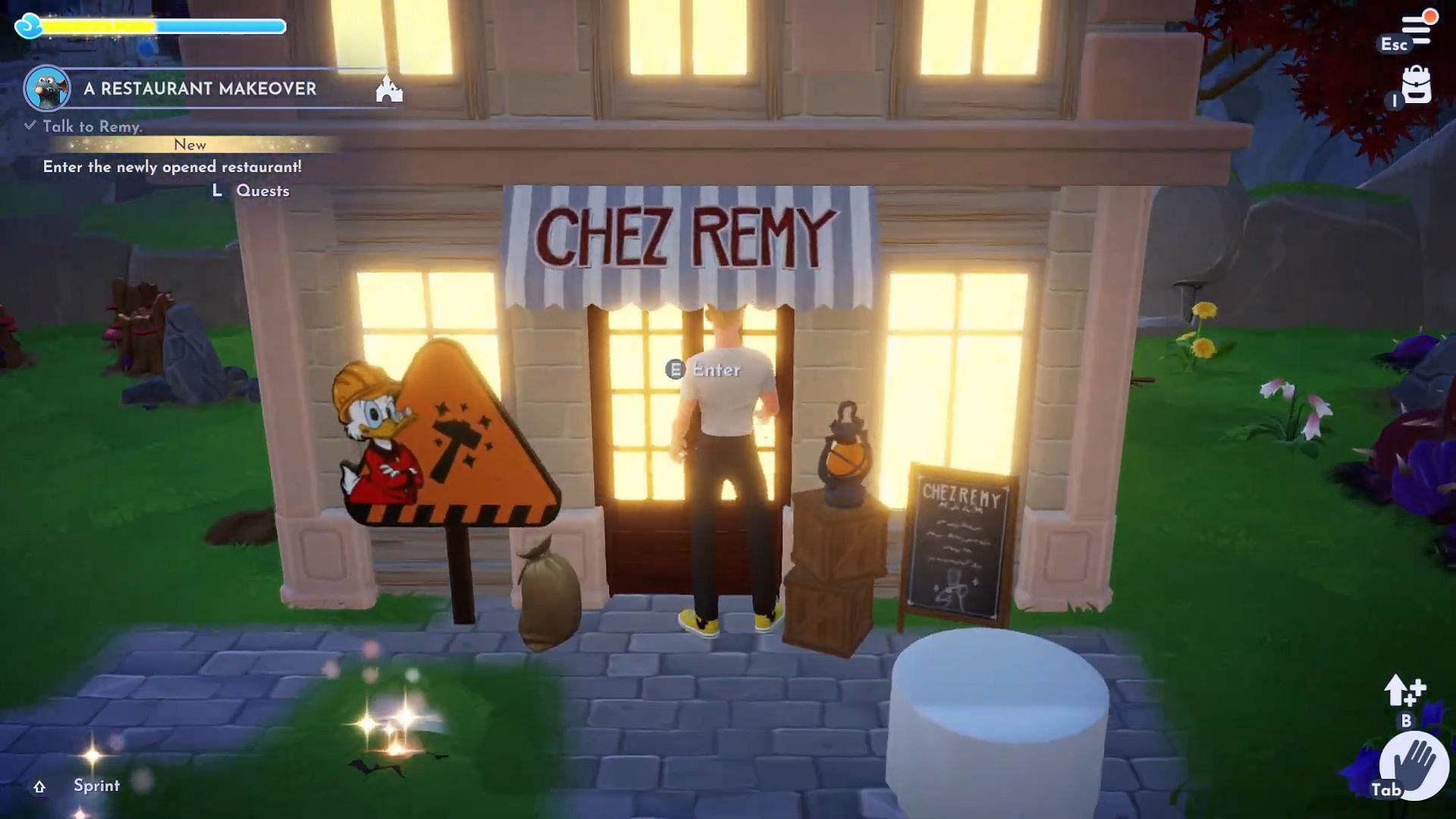 Open Chez Remy (Image via Gameloft || YouTube/JaviHerobrine)