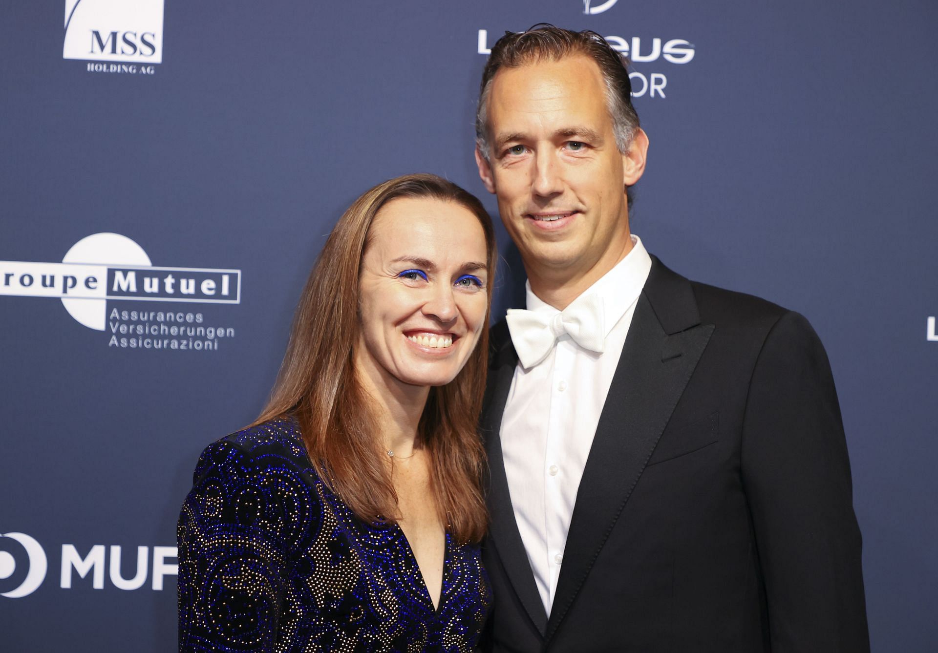 Martina Hingis pictured with husband Harald Leemann | Image Source: Getty