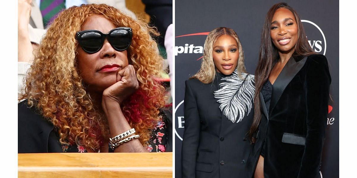 Oracene Price (L); Venus and Serena Williams (R) (Image Source: Getty)