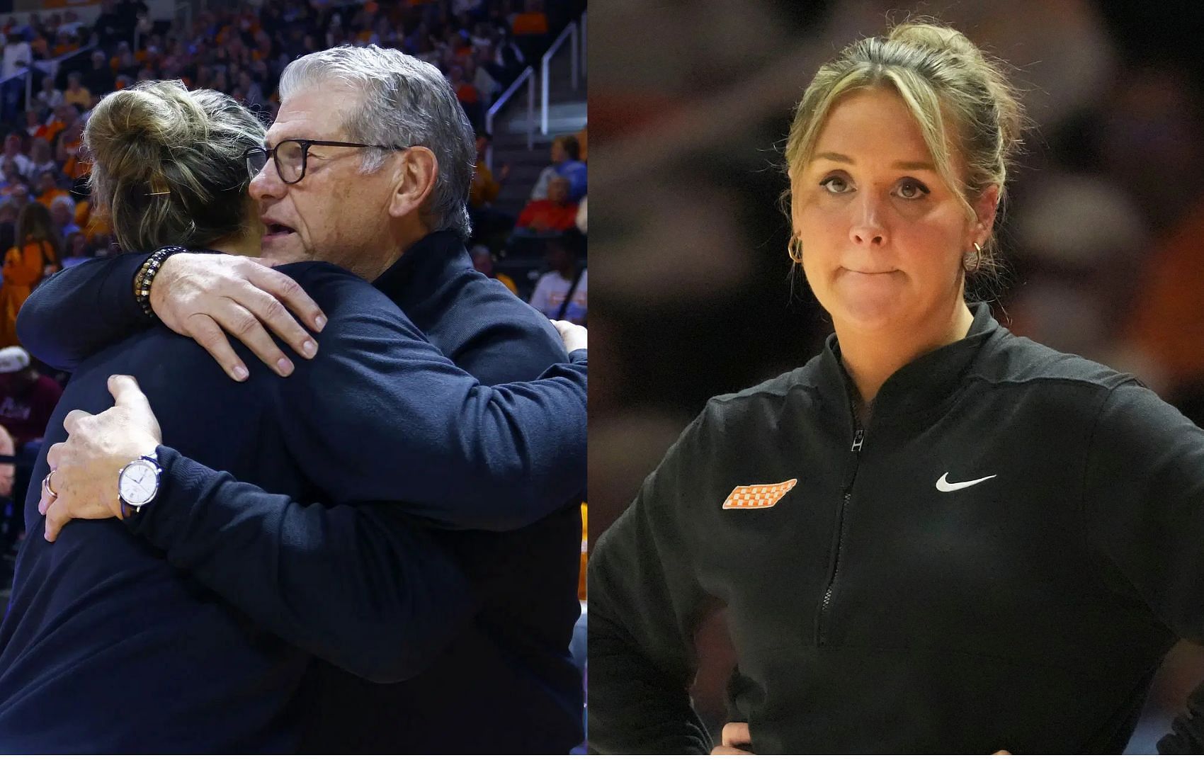 Geno Auriemma, Kim Caldwell