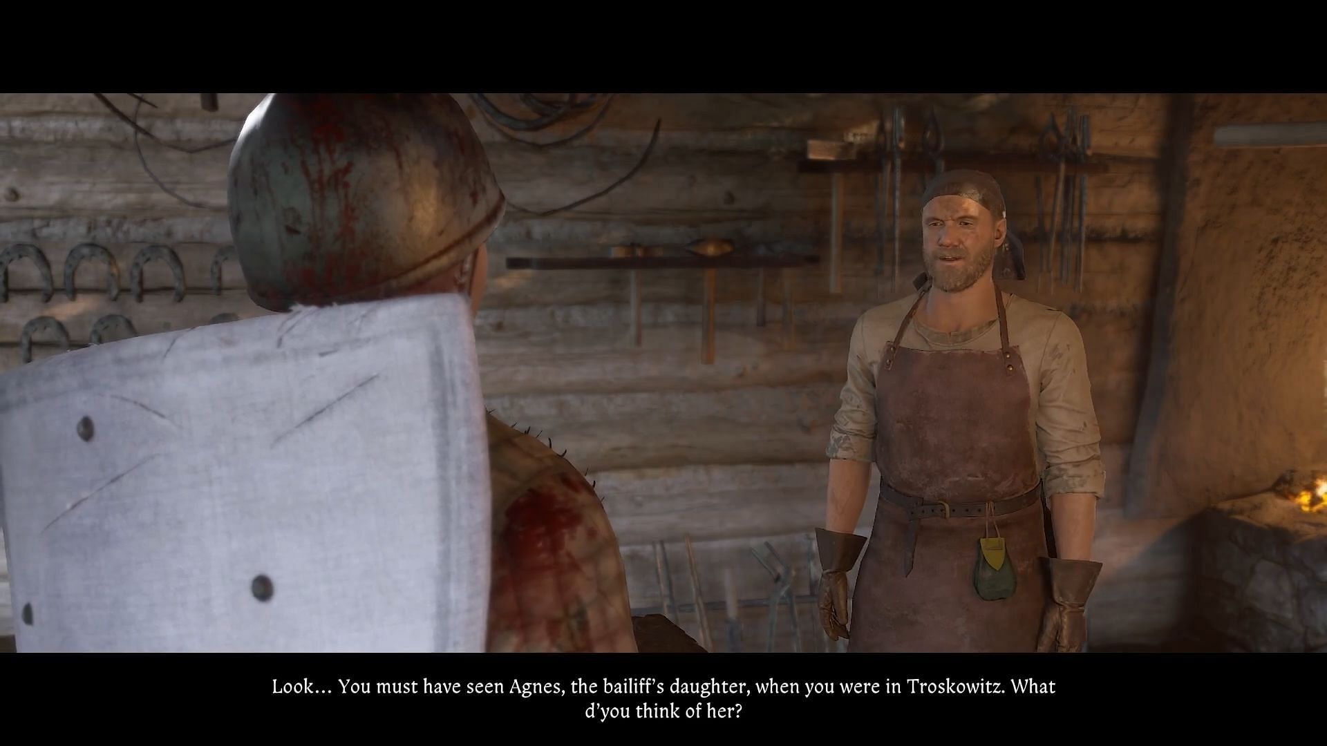 It is one of the Blacksmith&#039;s side quests (Image via Deep Silver)