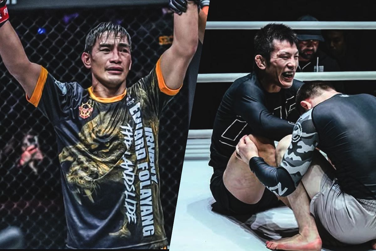 Eduard Folayang (left) and Shinya Aoki (right) | Image credit: ONE Championship