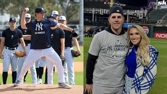 Carlos Rodon’s wife drops fiery reaction as Gerrit Cole brings the heat at Yankees Spring Training