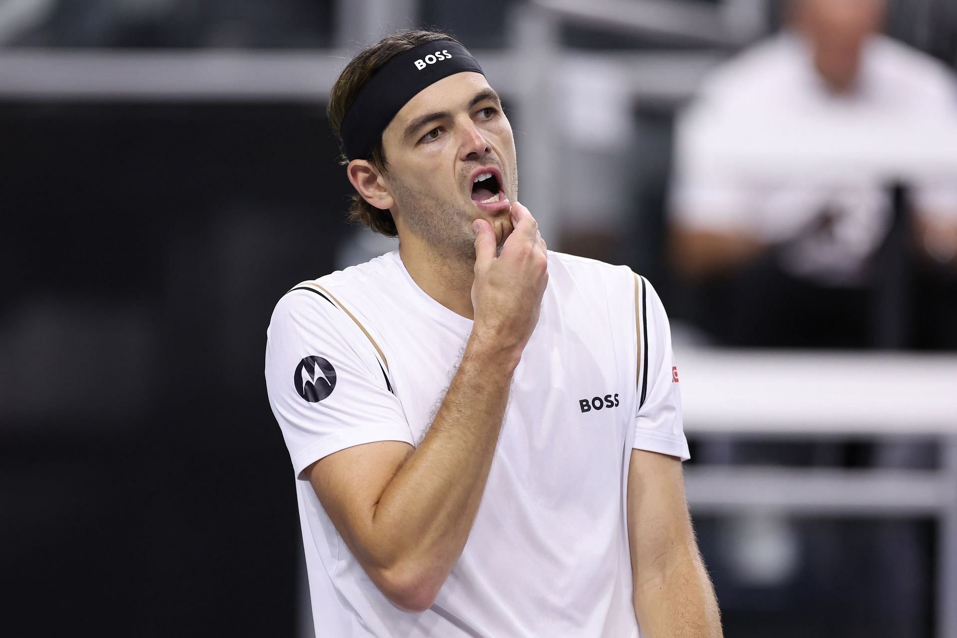 Taylor Fritz at the Dallas Open 2025. (Photo: Getty)