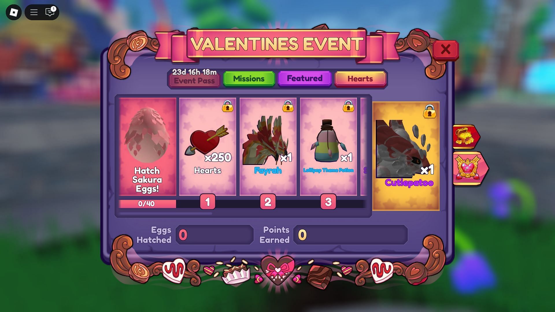 Valentine&#039;s Event Pass (Image via Roblox)