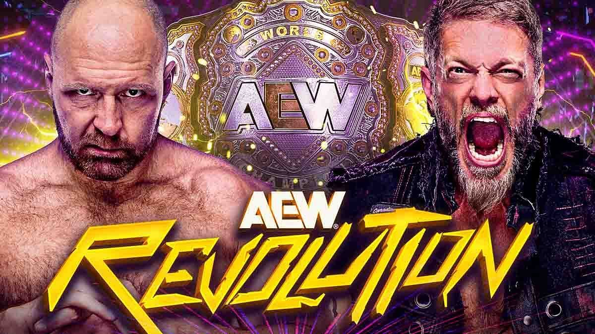 Cope vs Jon Moxley will take place at AEW Revolution 2025 (Image via AEW