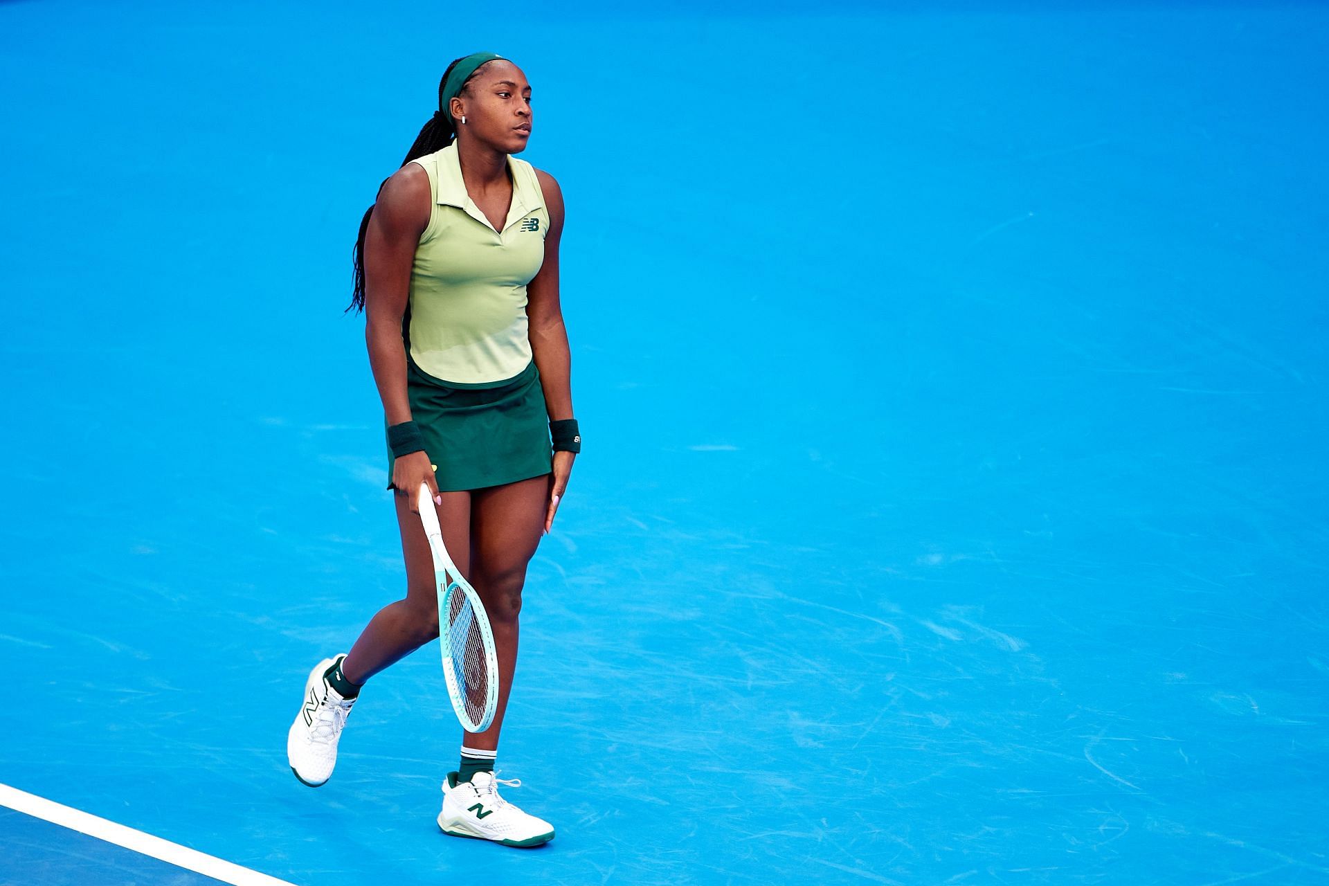 Coco Gauff at the 2025 Australian Open (Source: Getty)