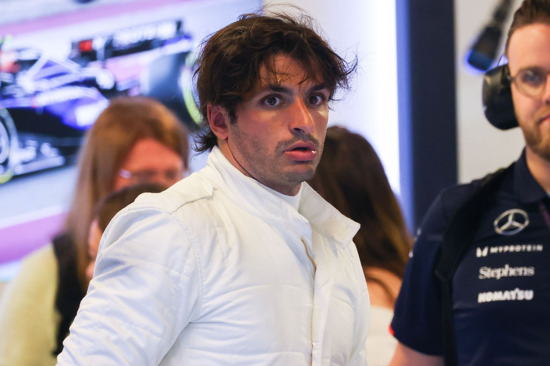 Carlos Sainz at Formula 1 Testing In Abu Dhabi (Image Source: Getty)