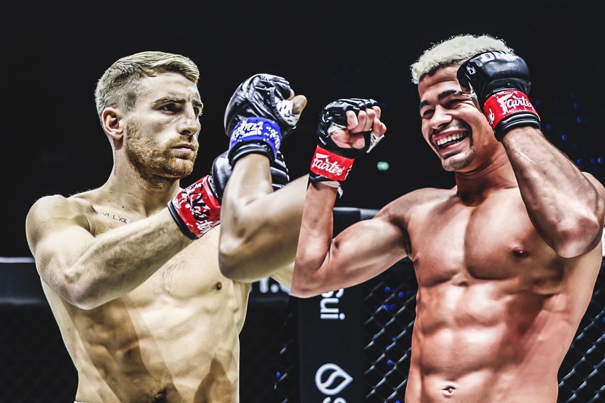 Jonathan Haggerty and Fabricio Andrade - Photo by ONE Championship