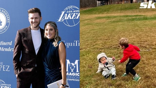 Trea Turner's wife Kristen drops 3-word reaction to Phillies SS's sweet  moment with sons Beckham & Tatum in backyard