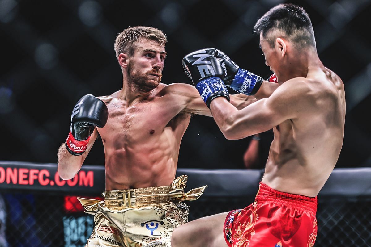 Jonathan Haggerty defeated Wei Rui at ONE 171. [Photo via: ONE Championship]