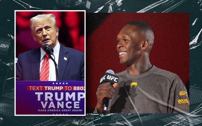 Donald Trump sent a five-word DM to Dana White about Israel Adesanya's third straight UFC loss in a row at the hands of Nassourdine Imavov