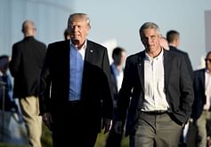 President Donald Trump jokingly compares PGA Tour-LIV deal to Russia-Ukraine peace talks