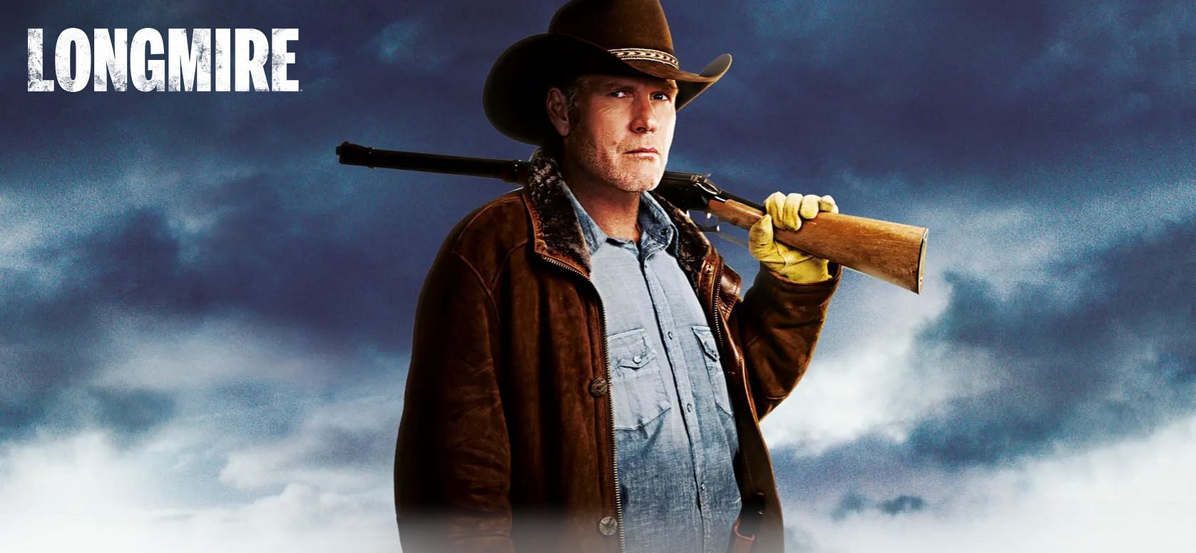 Robert Taylor in a poster for Longmire. (Image via Apple TV)