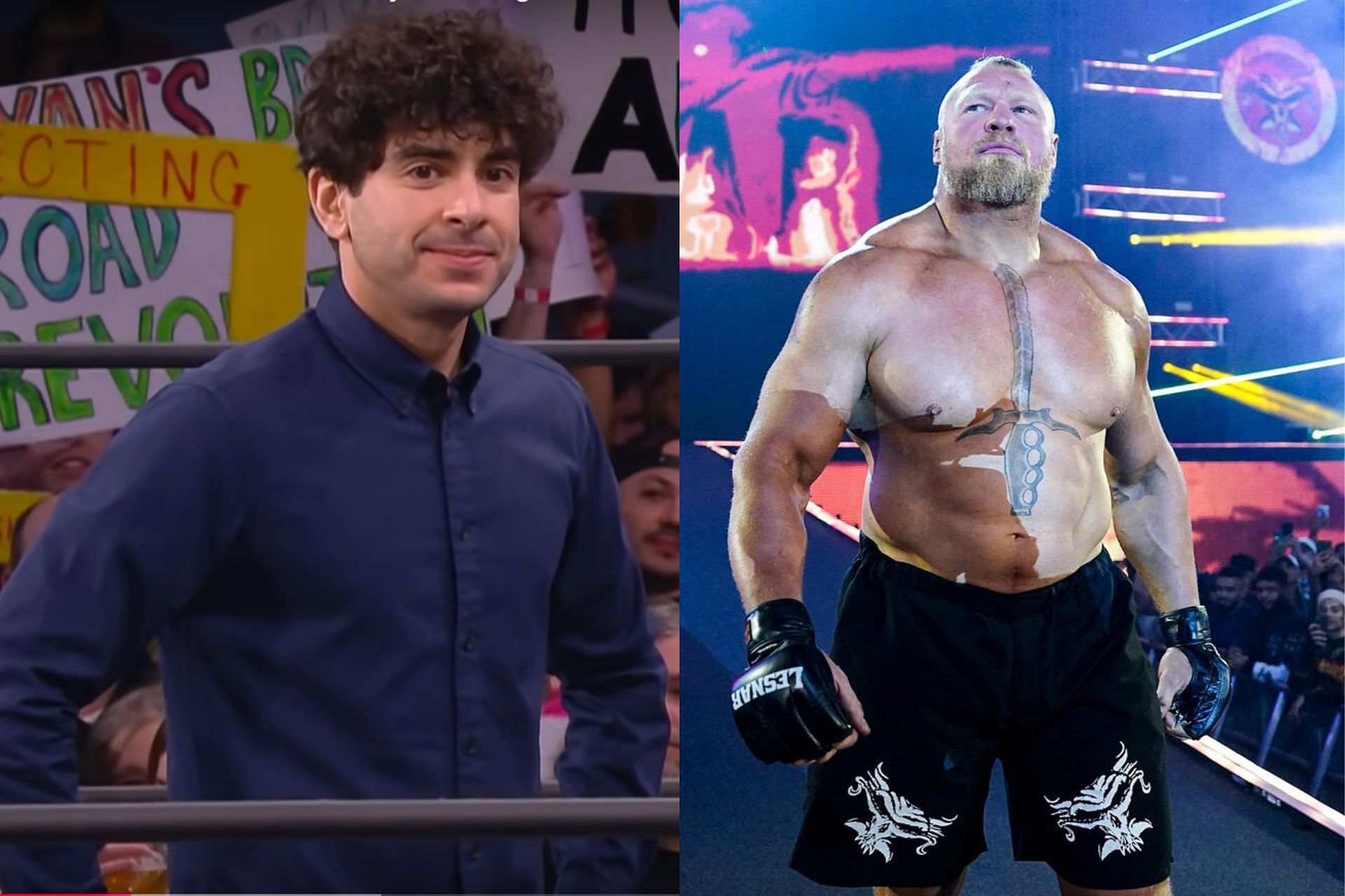 Brock Lesnar Tony Khan