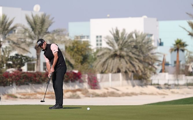 Who is leading the 2025 Bapco Energies Bahrain Championship after round 2? Leaderboard explored
