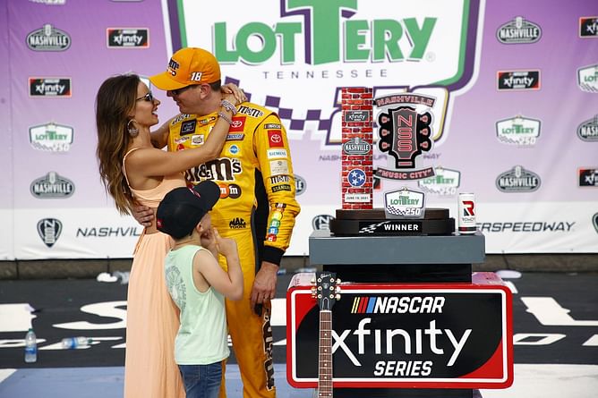 "For legal reasons none of these are true": Kyle Busch's wife Samantha drops hilarious 'strict parent' reel