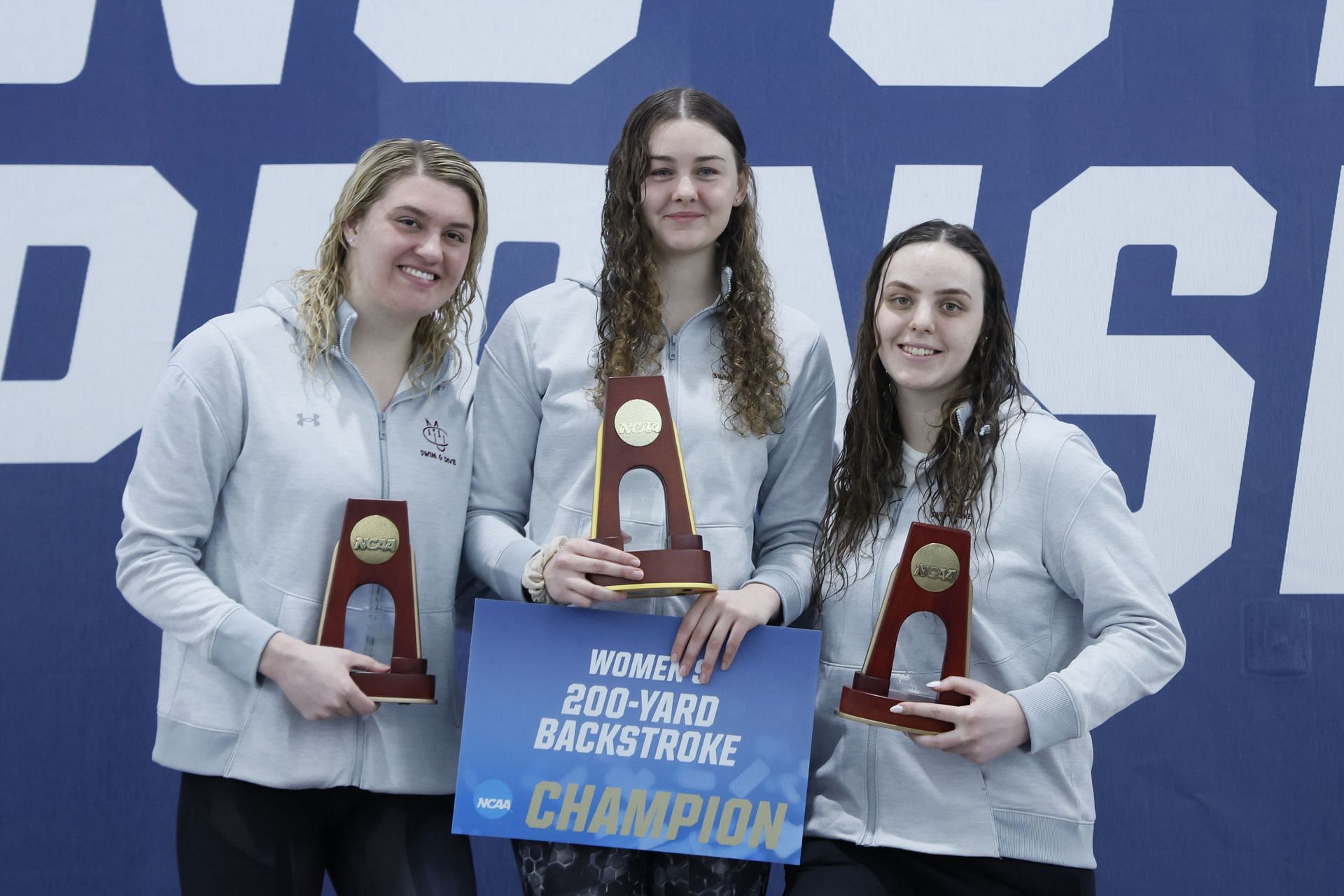 One of the podiums during the 2024 NCAA Division II Championships (Image via: Getty)