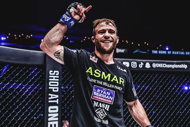 WATCH: American grappling machine Jarred Brooks puts the opposition to school in brutal submission highlights