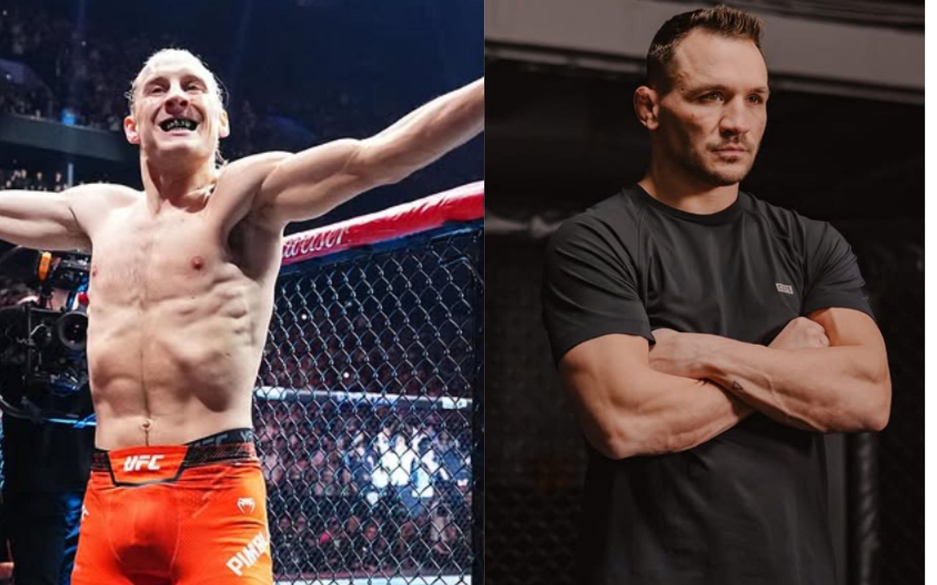 Ex UFC fighter sheds light on Michael Chandler (right) vs Paddy Pimblett (left) ahead of UFC 314 [Image courtesy: @theufcbaddy and @mikechandlermma on Instagram]