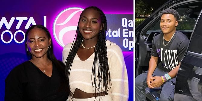 Coco Gauff's mom Candi sends love to her son Codey and his baseball youth team