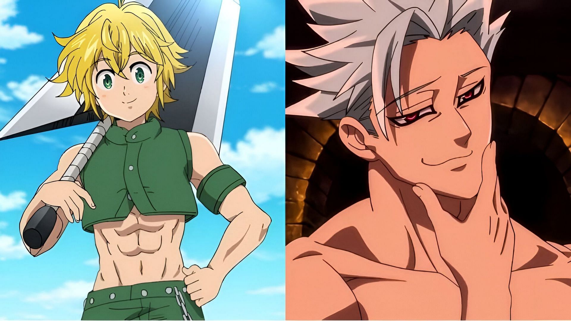 Meliodas and Ban as seen in the anime (Image via A-1 Pictures)