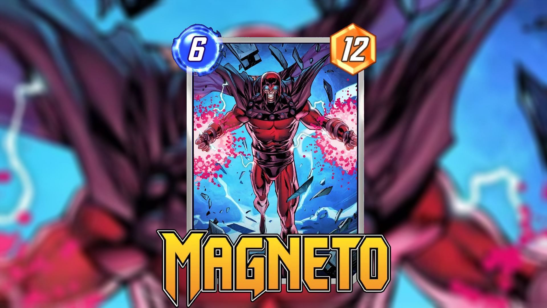 Magneto can be placed in various Marvel Snap Sanctum Showdown decks (Image via Nuverse)