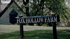 Where is the farm from The Fox Hollow Murders located?