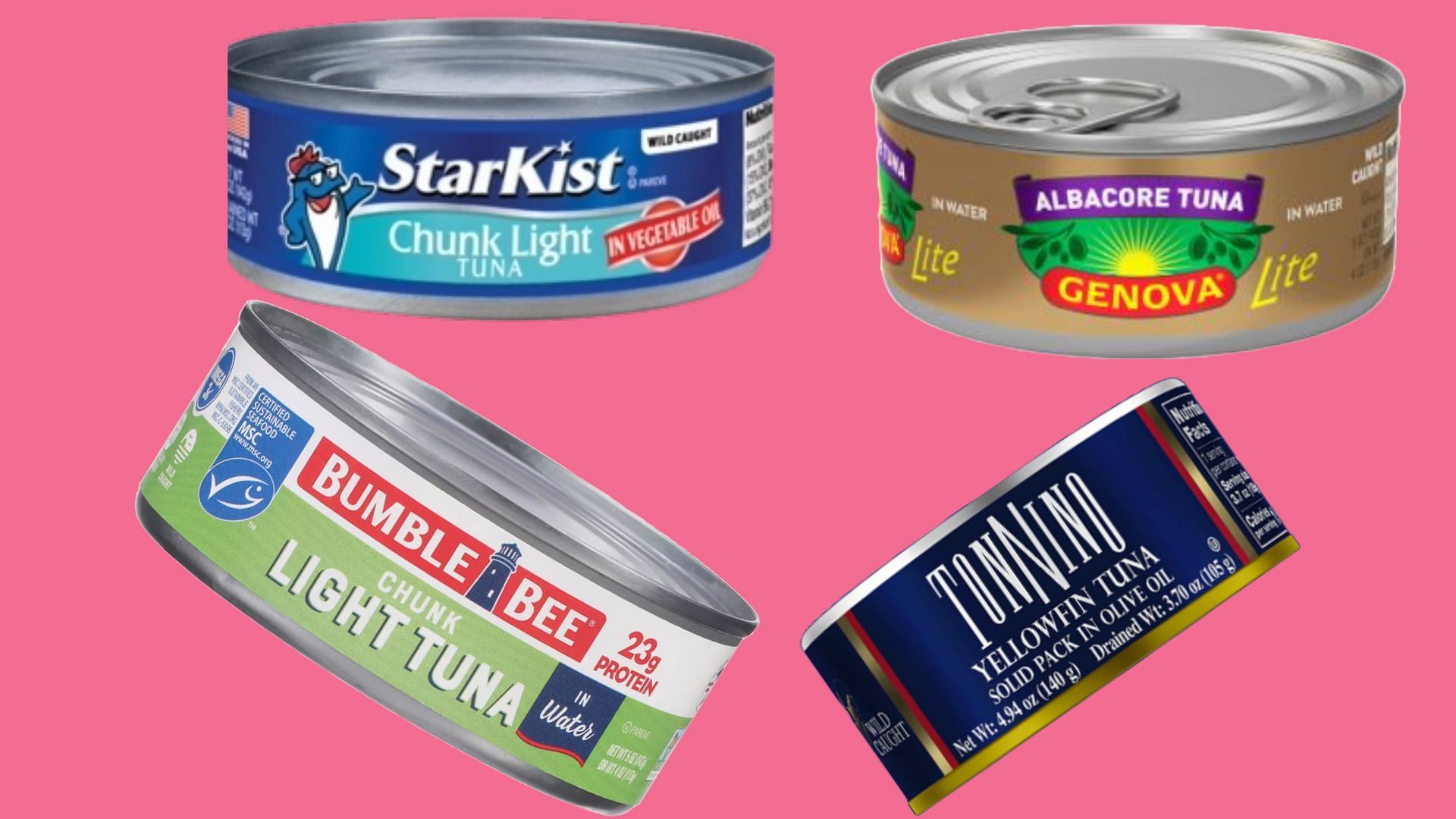 Best canned tuna options (Image credits: target, tonnino.com, hannaford.com)