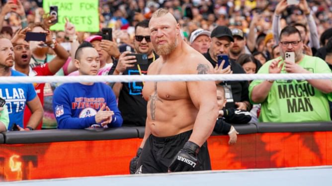 Newly-signed AEW star has taken Brock Lesnar's finisher