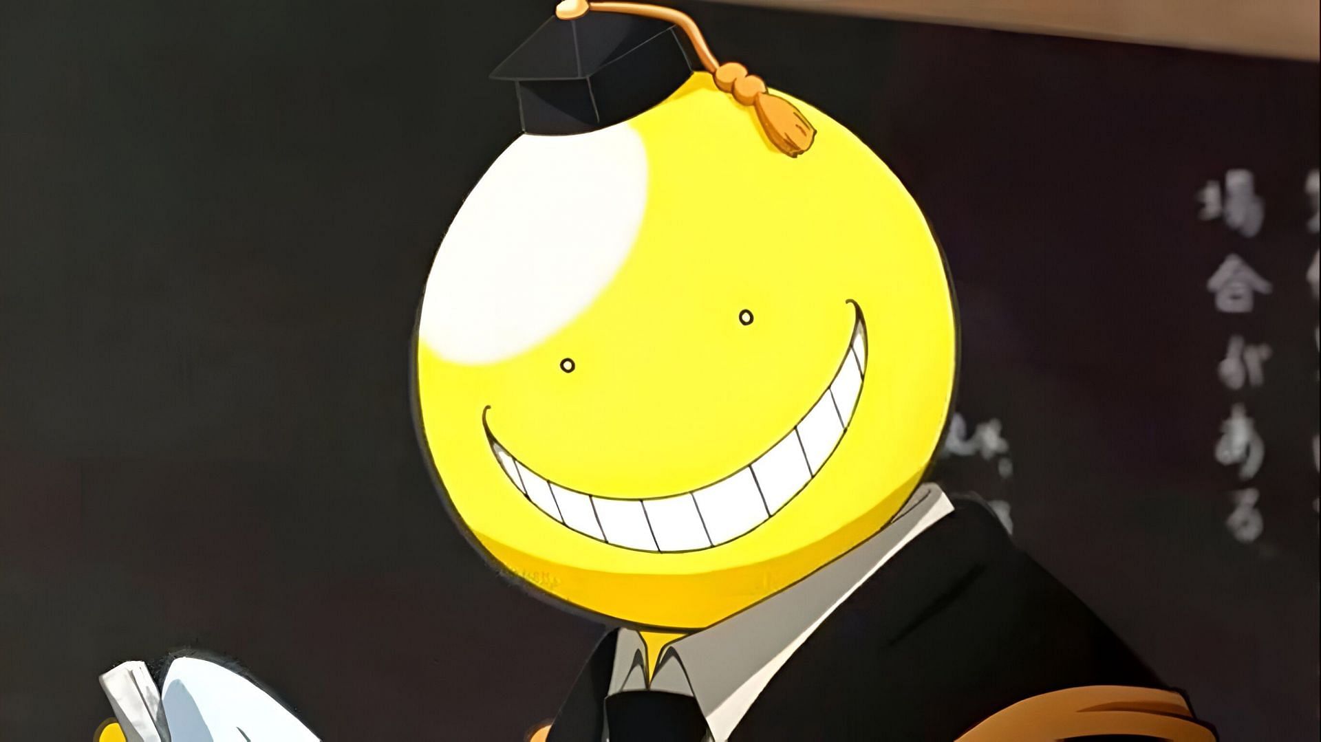 One of the anime characters like All Might, Koro-sensei as seen in the anime (Image via Lerche)