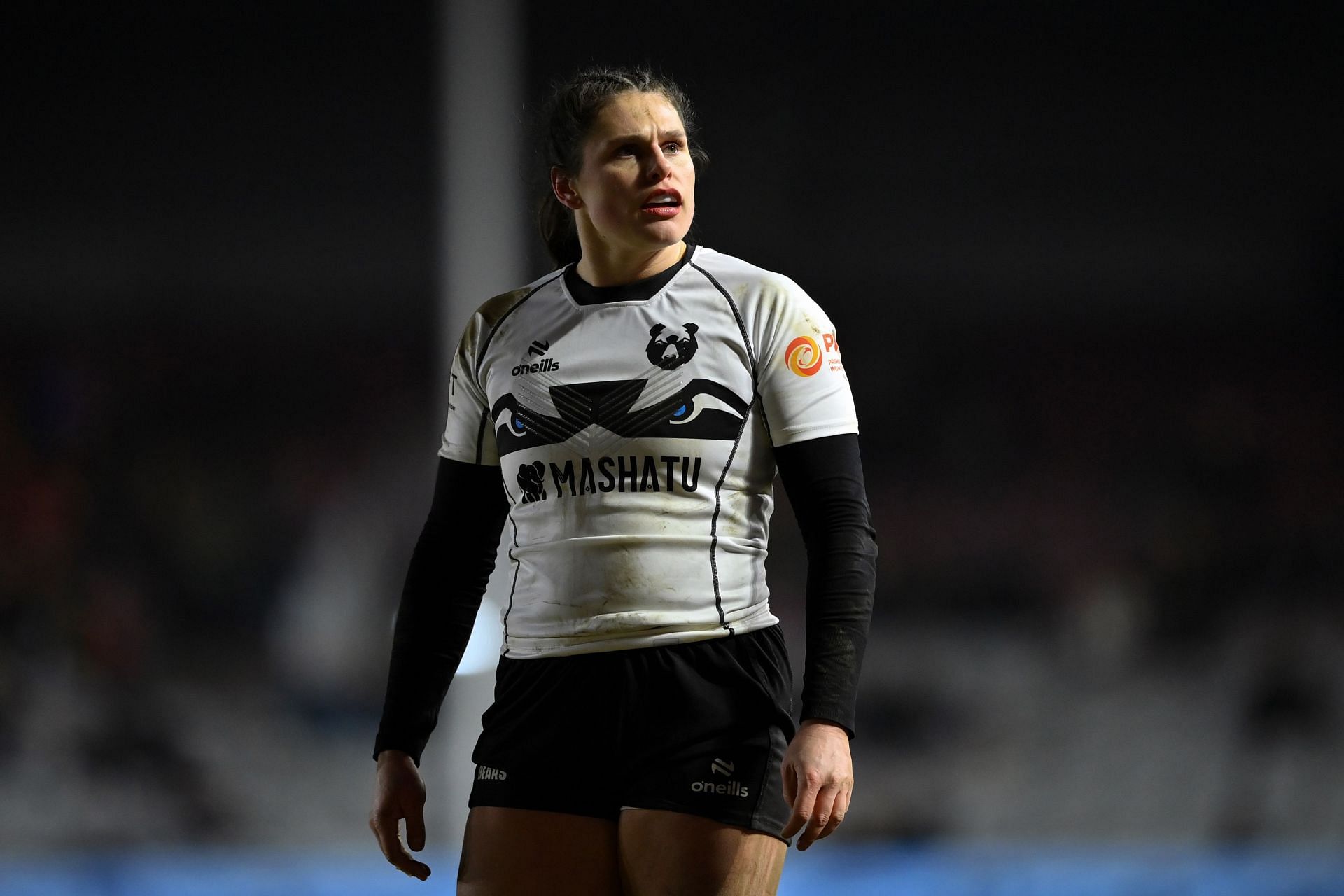 Maher during the last group stage match of the Bristol Bears against the Harlequins Women at The Stoop (Image via: Getty Images)