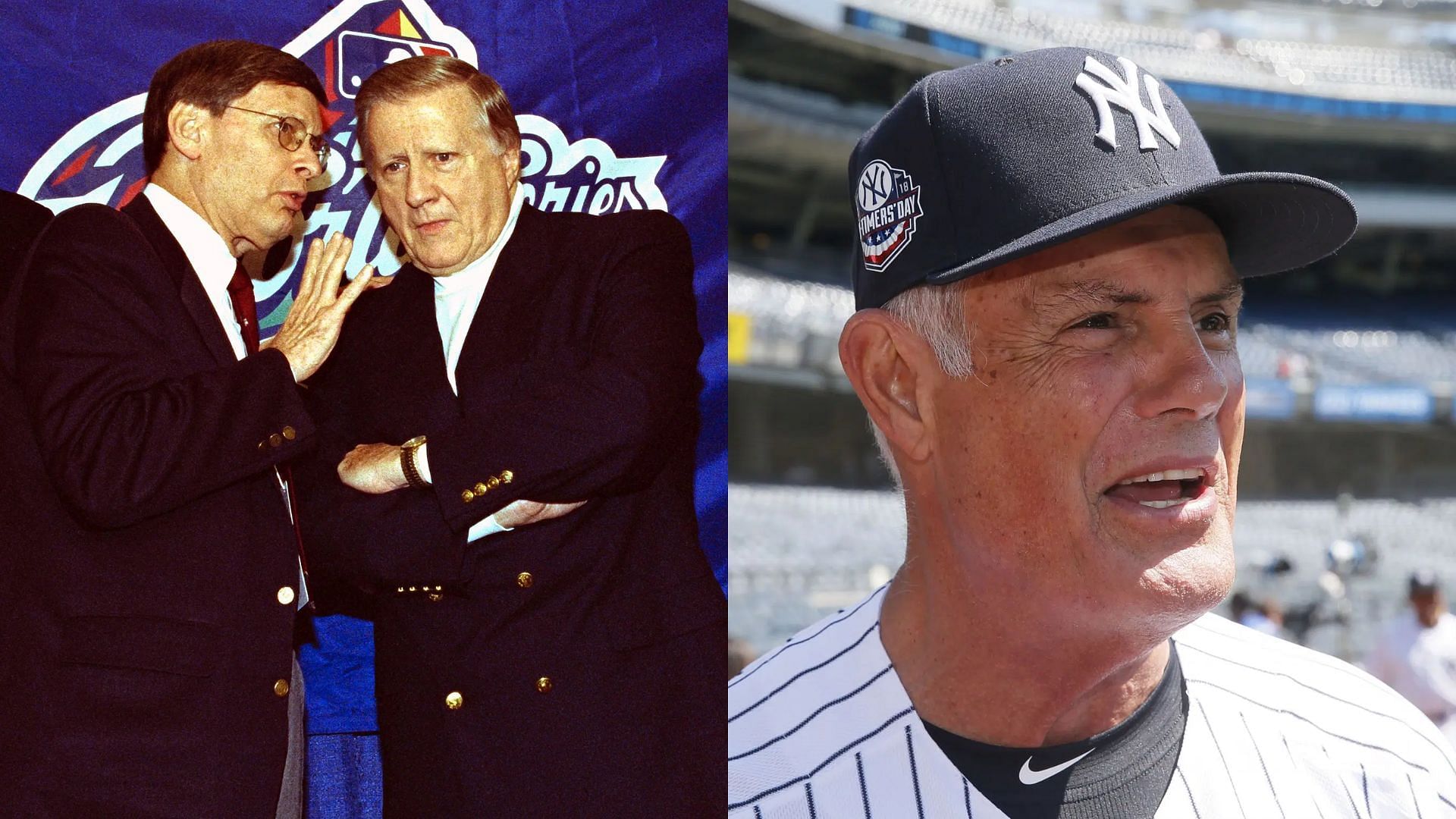 Former MLB Commissioner Bud Selig, George Steinbrenner, &amp; Lou Piniella