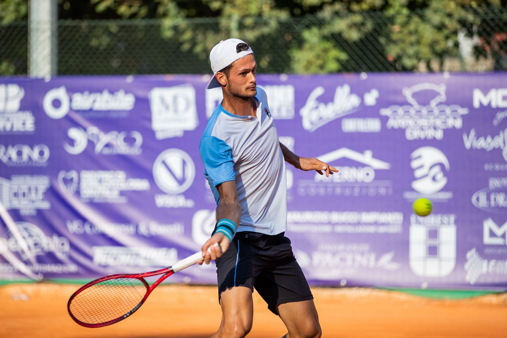 Juan Pablo Ficovich at the Internazionali di Tennis Citt dell&#039;Aquila - Source: Getty