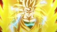 Adult Super Saiyan 3 Goku as seen in the most recent episode (Image via Toei Animation).