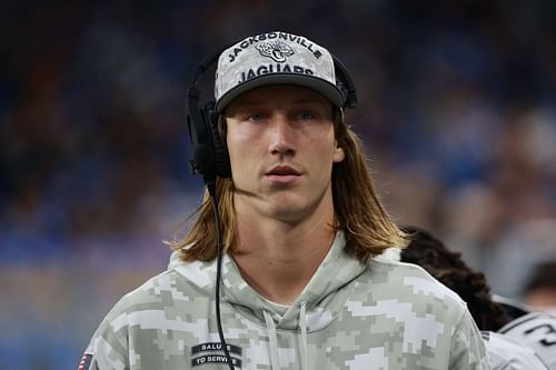 Trevor Lawrence at Jacksonville Jaguars vs Detroit Lions - Source: Getty