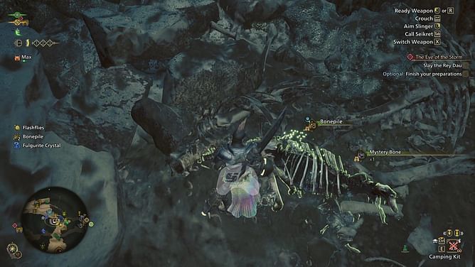 Where to find Mystery Bone in Monster Hunter Wilds