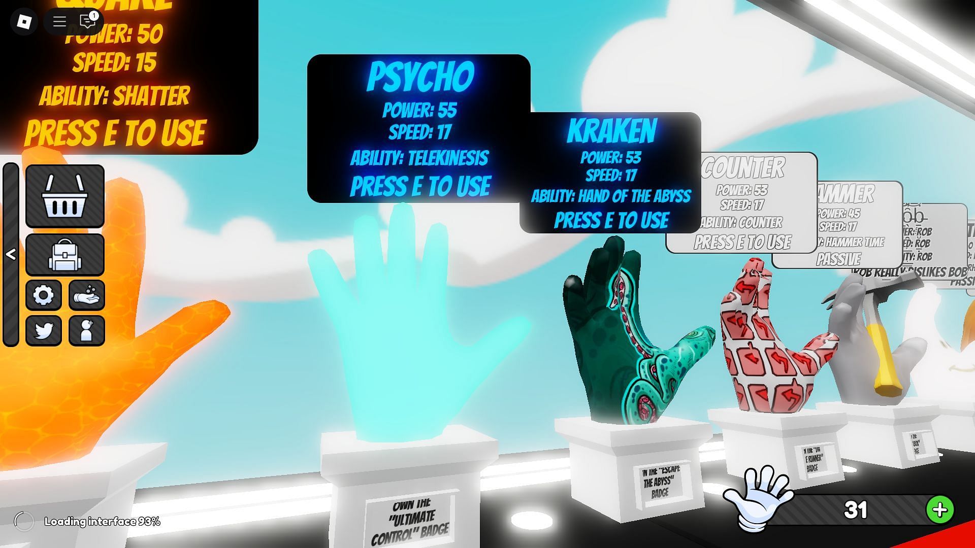 The Psycho Glove (Image via Roblox)