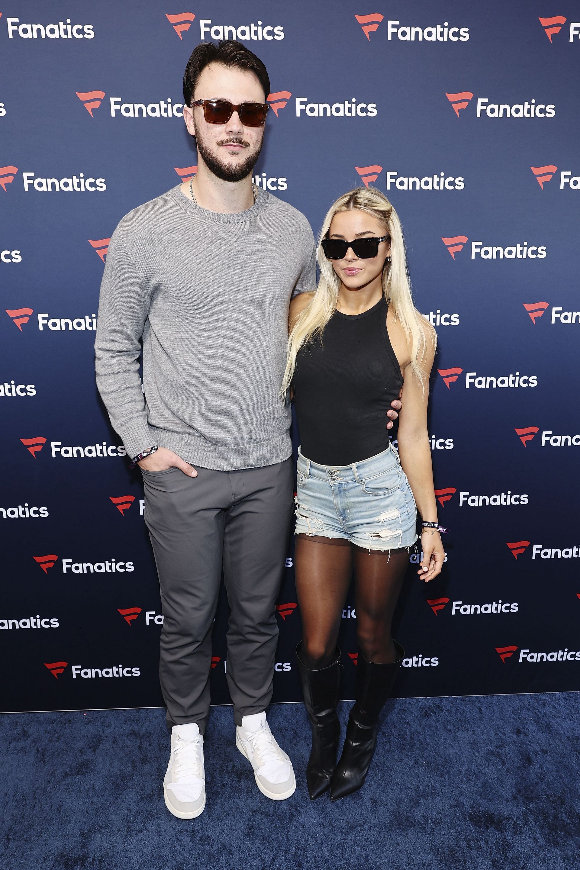 Skenes and Dunne at the 2025 Fanatics Super Bowl Party (Image Source: Getty)