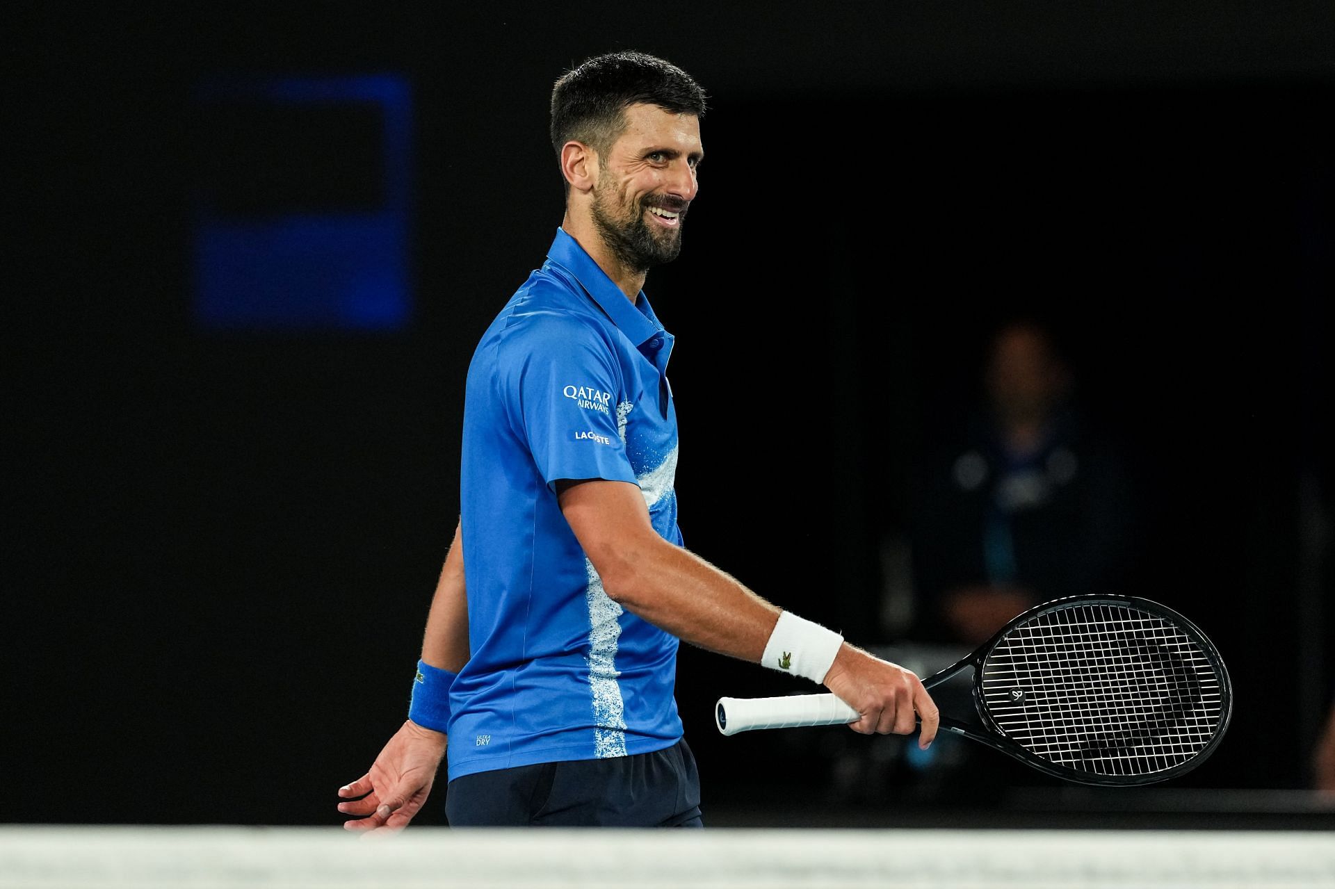 Novak Djokovic at the 2025 Australian Open (Source: Getty)