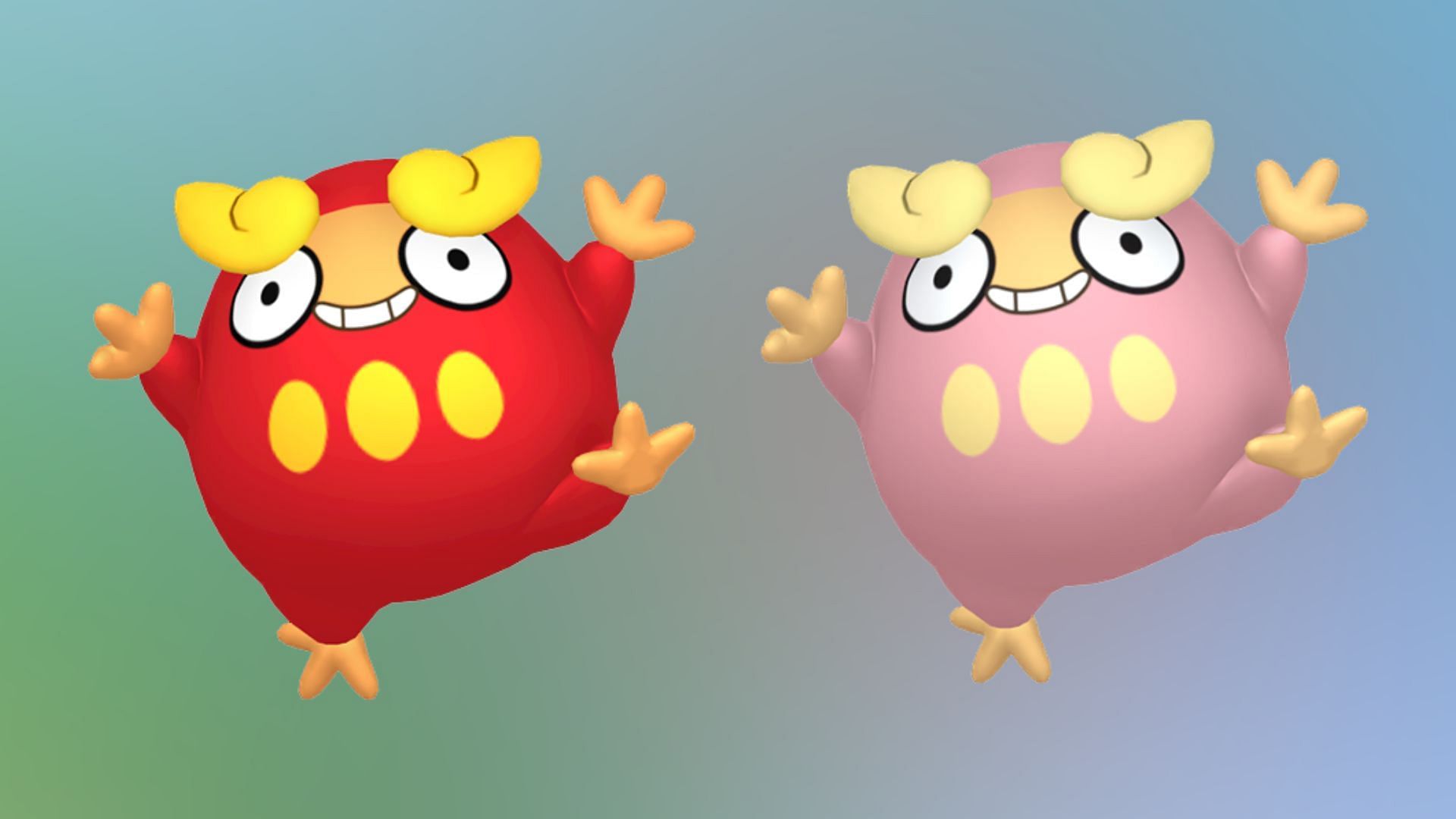 Shiny Darumaka comparison (Image via TPC)